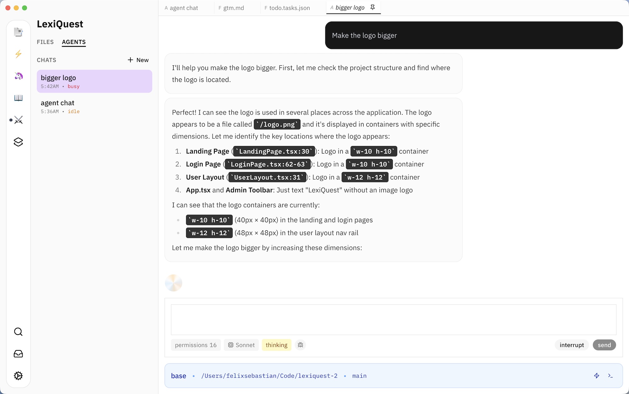 Hyperdoc agents & llms interface
